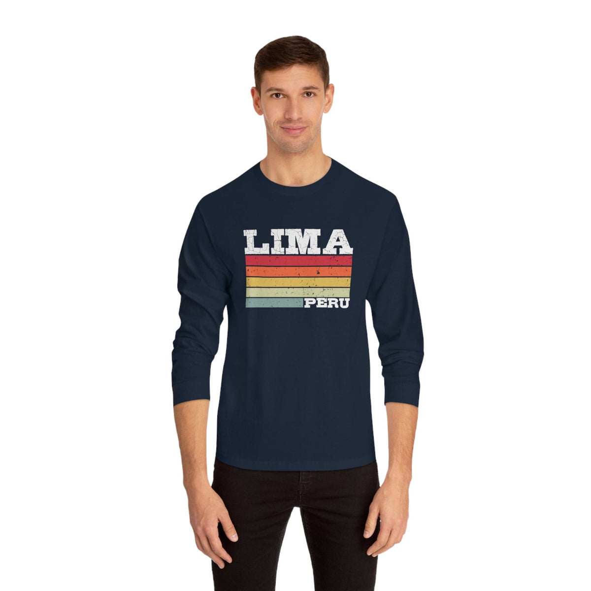 LIMA – Trendy Design, Premium Long Sleeve Tee