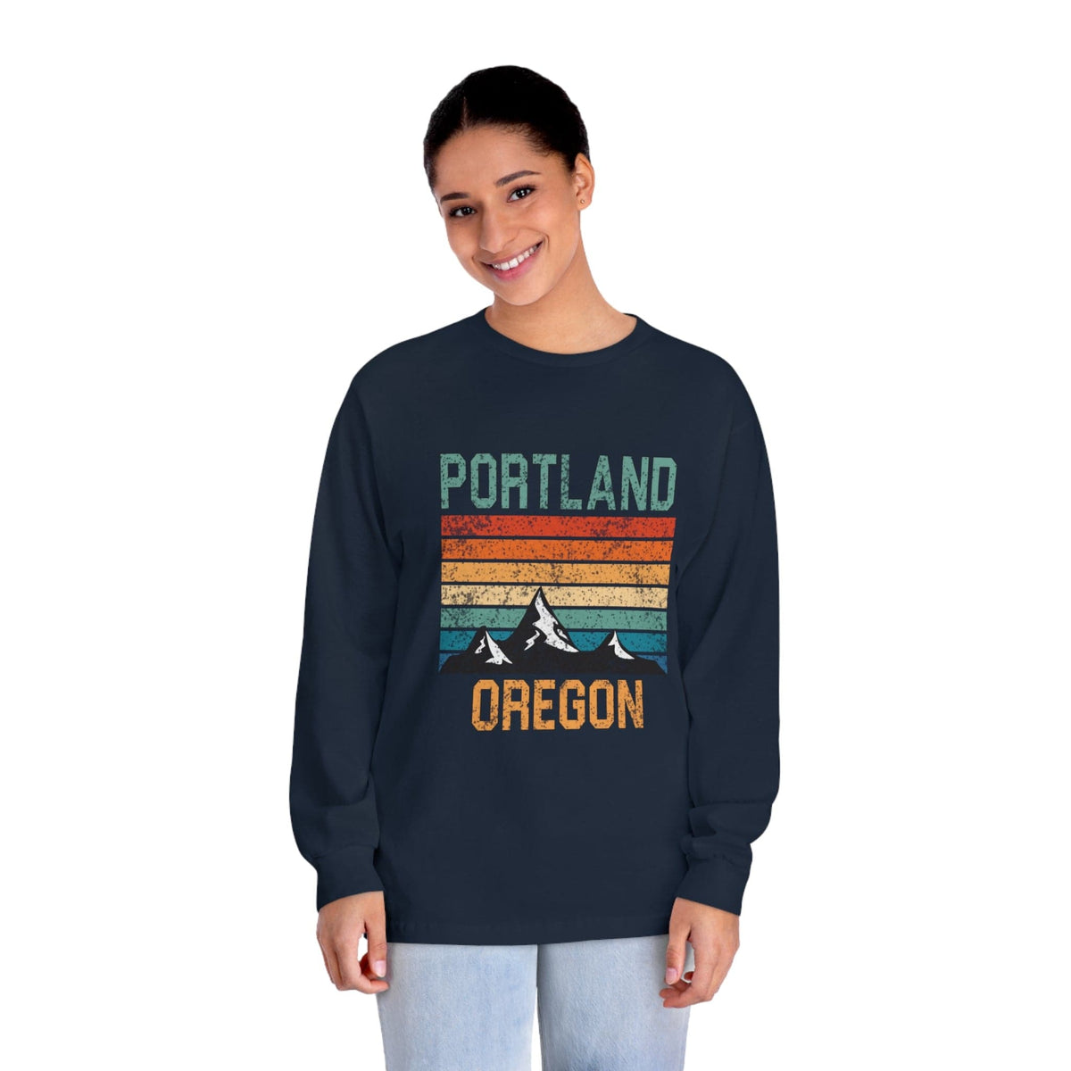 PORTLAND – Trendy Design, Premium Long Sleeve Tee