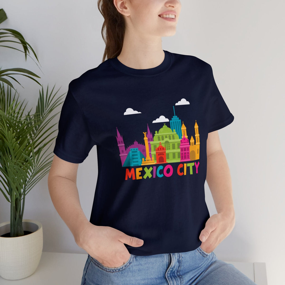 Mexico Skyline Symphony- Short Sleeve Tee