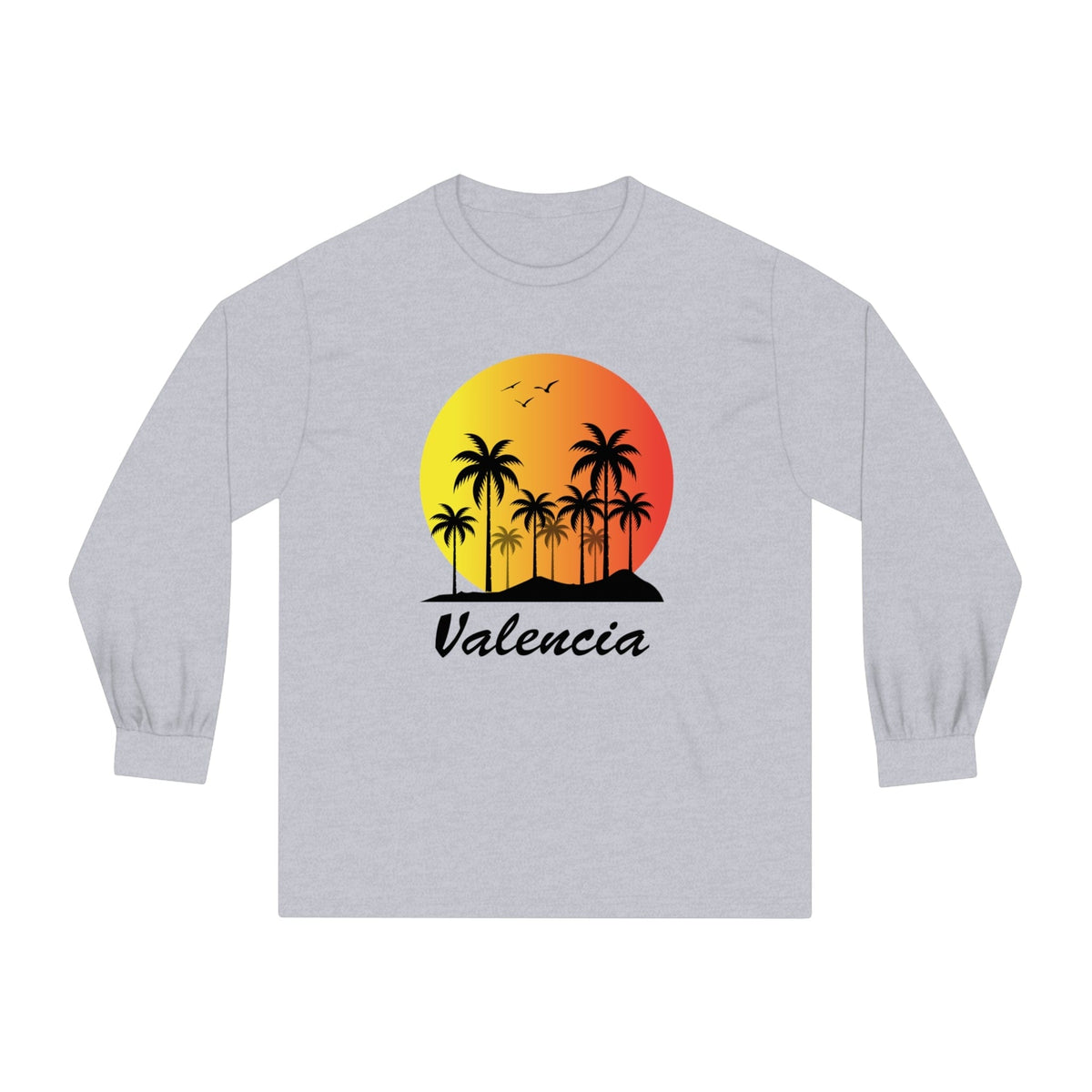 VALENCIA – Trendy Design, Premium Long Sleeve Tee