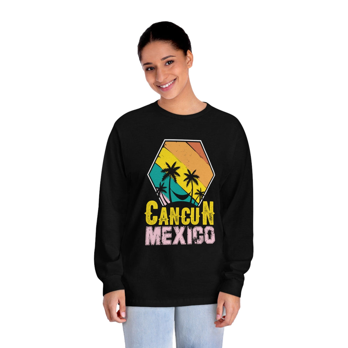 CANCUN – Trendy Design, Premium Long Sleeve Tee