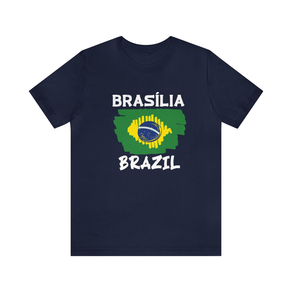 Brushstroke Brasília - Short Sleeve Tee