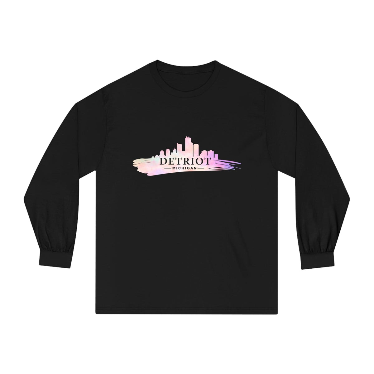 DETRIOT – Trendy Design, Premium Long Sleeve Tee