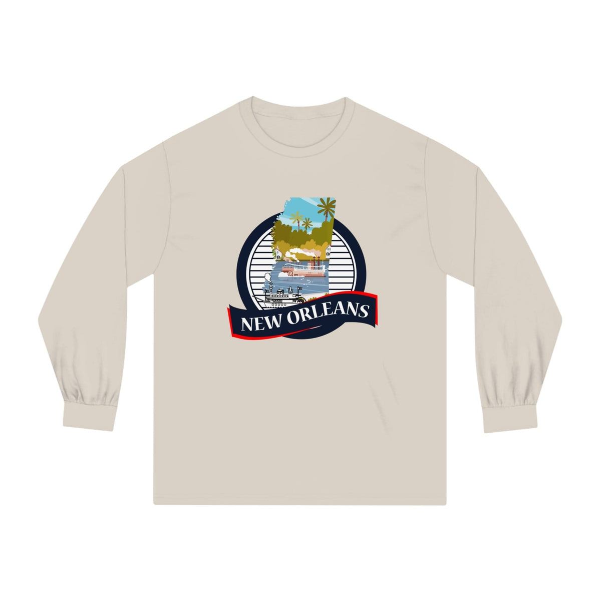 NEW ORLEANS – Trendy Design, Premium Long Sleeve Tee