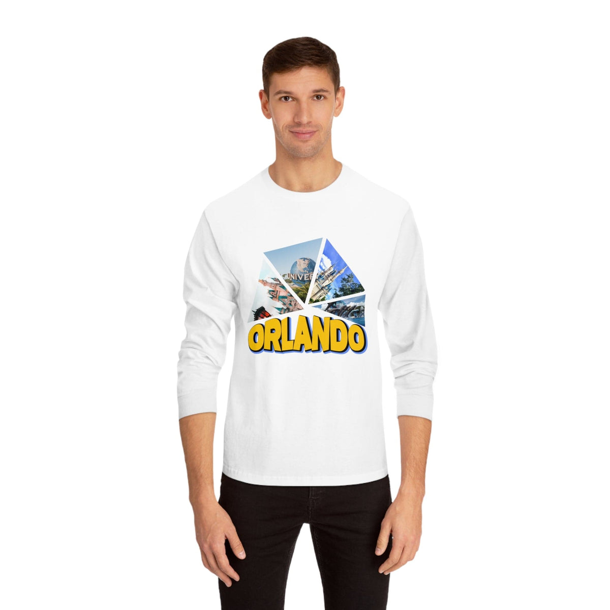 ORLANDO – Trendy Design, Premium Long Sleeve Tee
