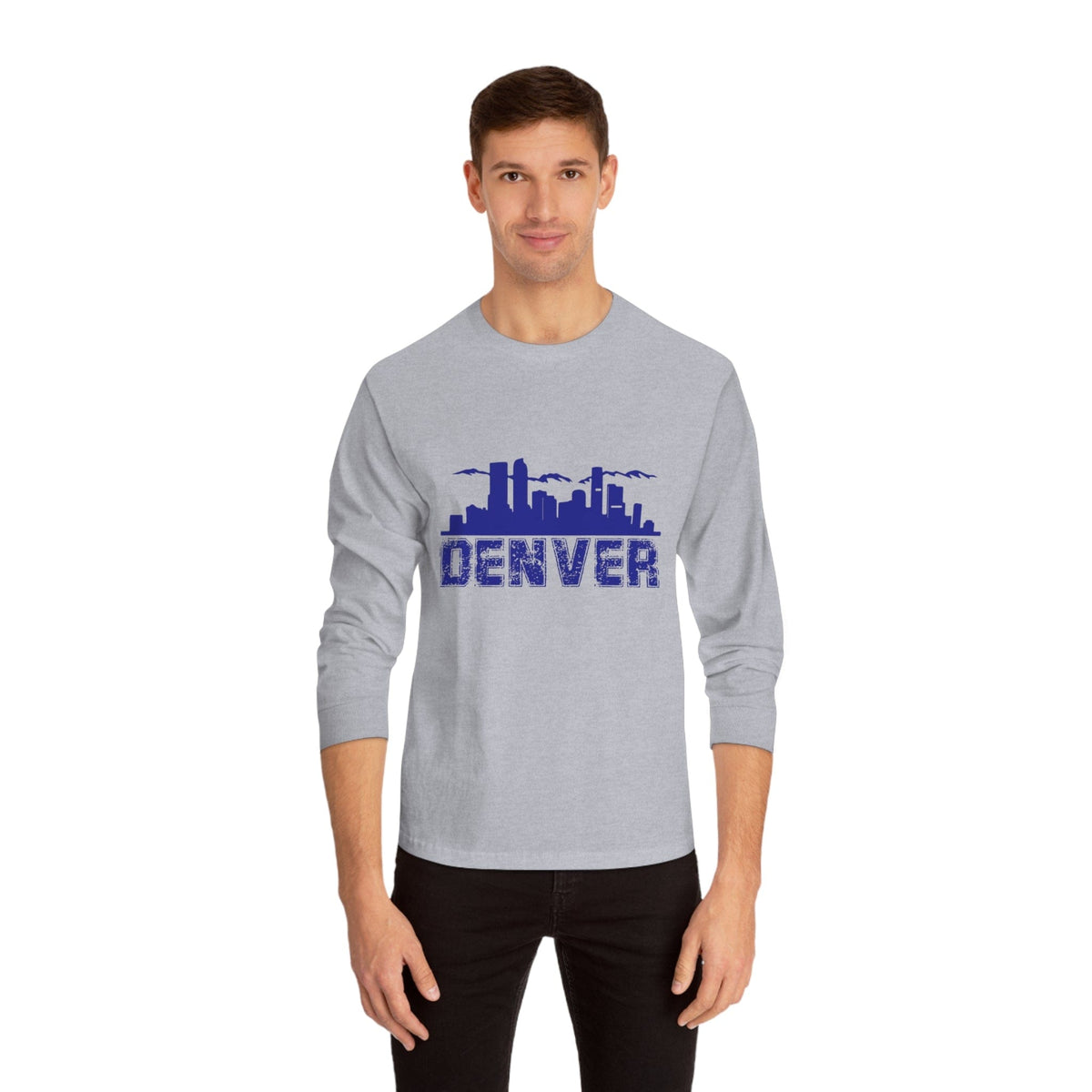DENVER – Trendy Design, Premium Long Sleeve Tee