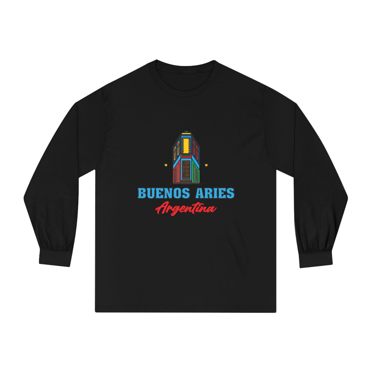 Retro Buenos Aires Landmark - Long Sleeve Tee