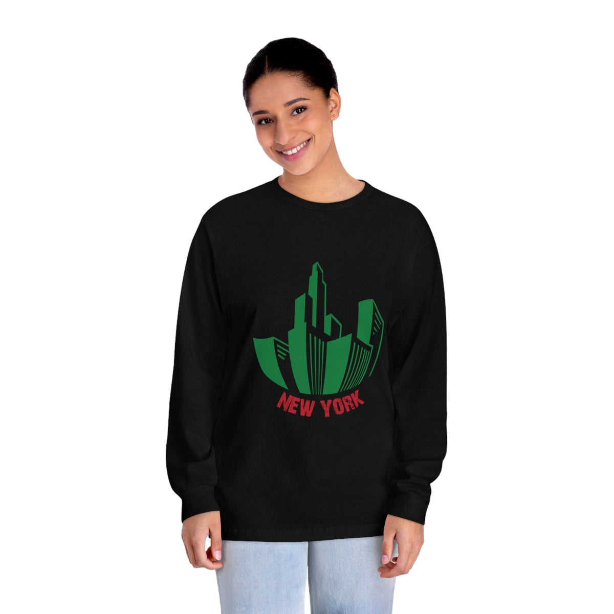 NEW YORK – Trendy Design, Premium Long Sleeve Tee