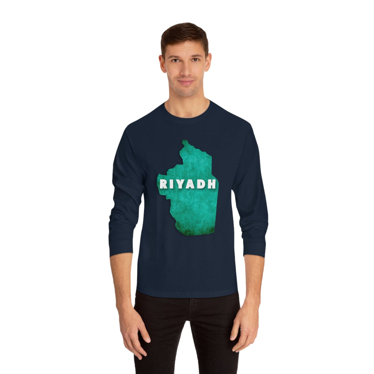 RIYADH – Trendy Design, Premium Long Sleeve Tee