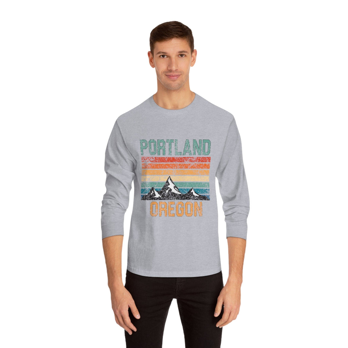 PORTLAND – Trendy Design, Premium Long Sleeve Tee
