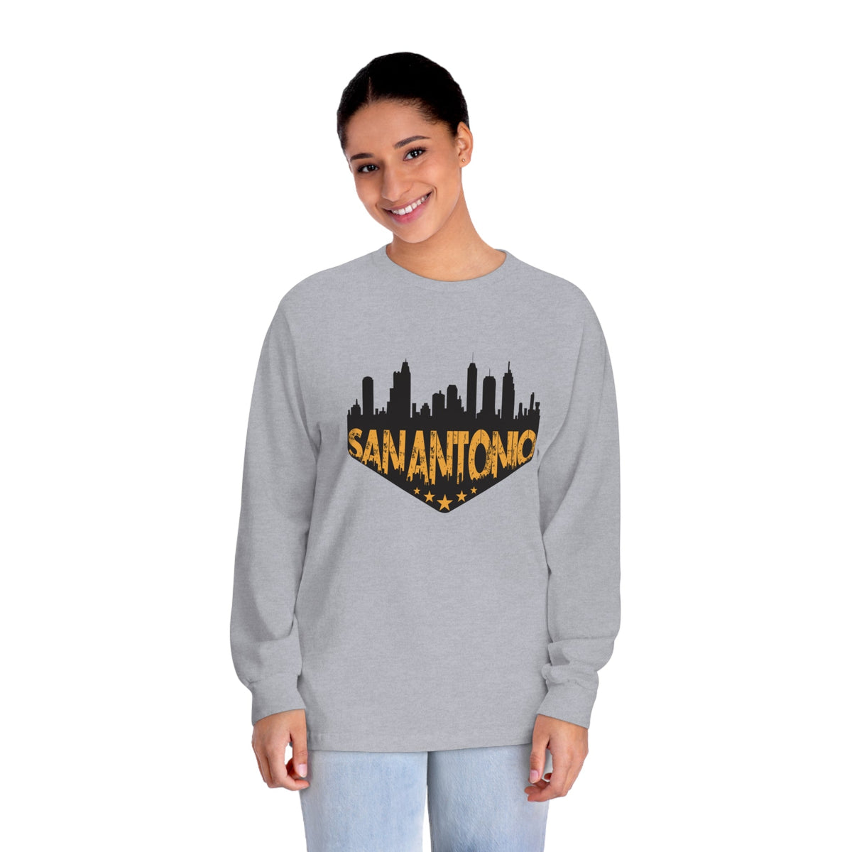 SAN ANTONIO – Trendy Design, Premium Long Sleeve Tee
