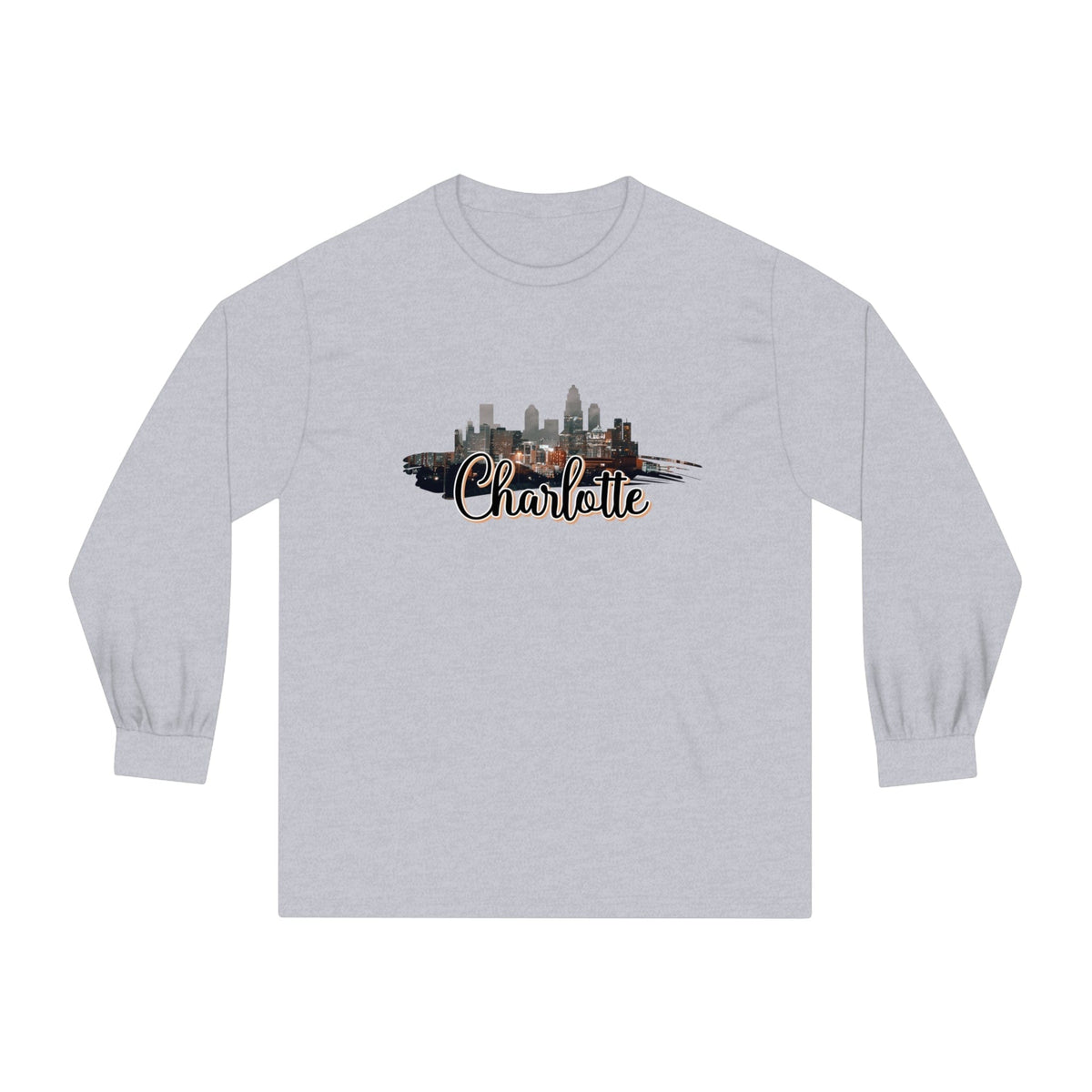 CHARLOTTE – Trendy Design, Premium Long Sleeve Tee