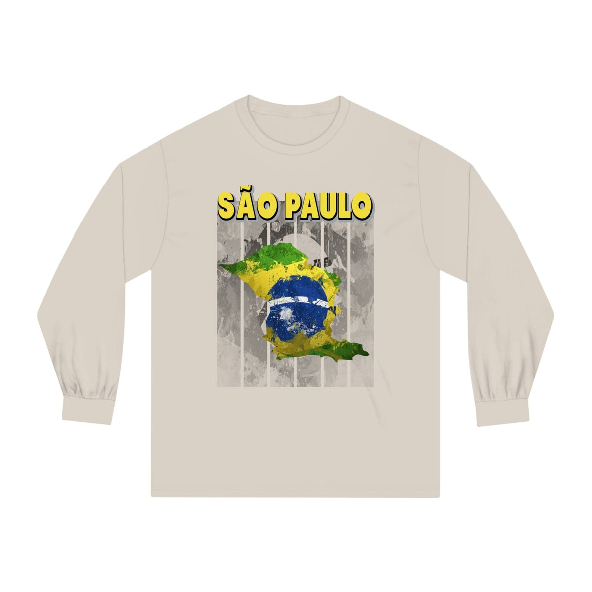SAO PAULO – Trendy Design, Premium Long Sleeve Tee