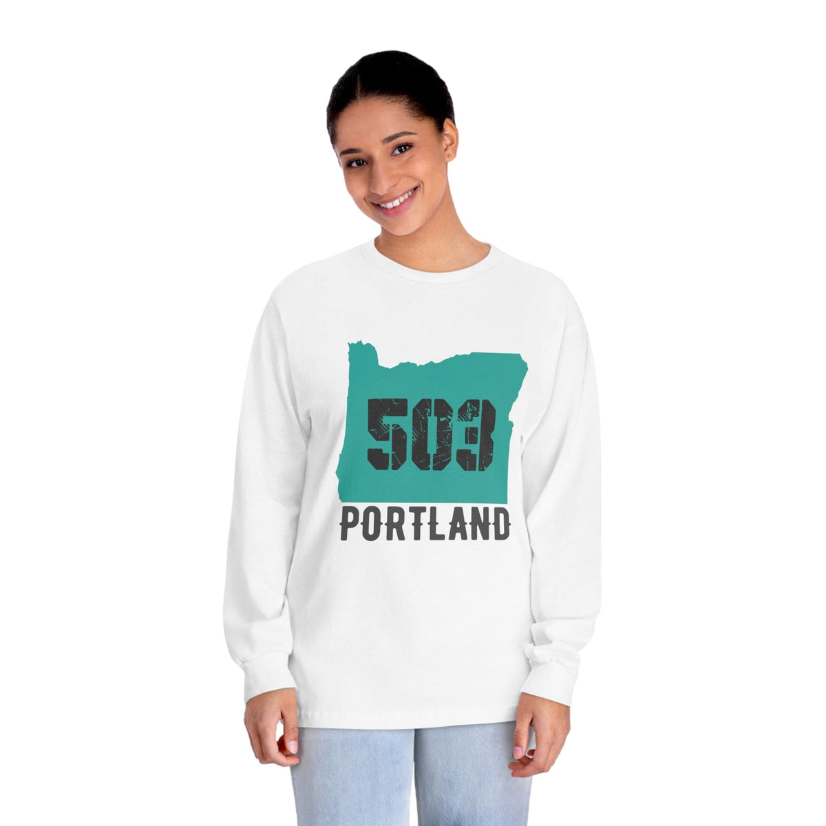 PORTLAND – Trendy Design, Premium Long Sleeve Tee