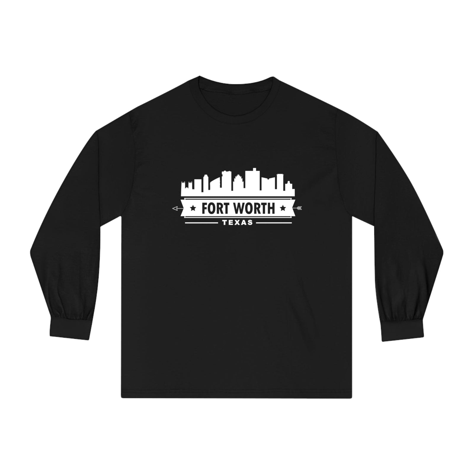 FORT WORTH – Trendy Design, Premium Long Sleeve Tee