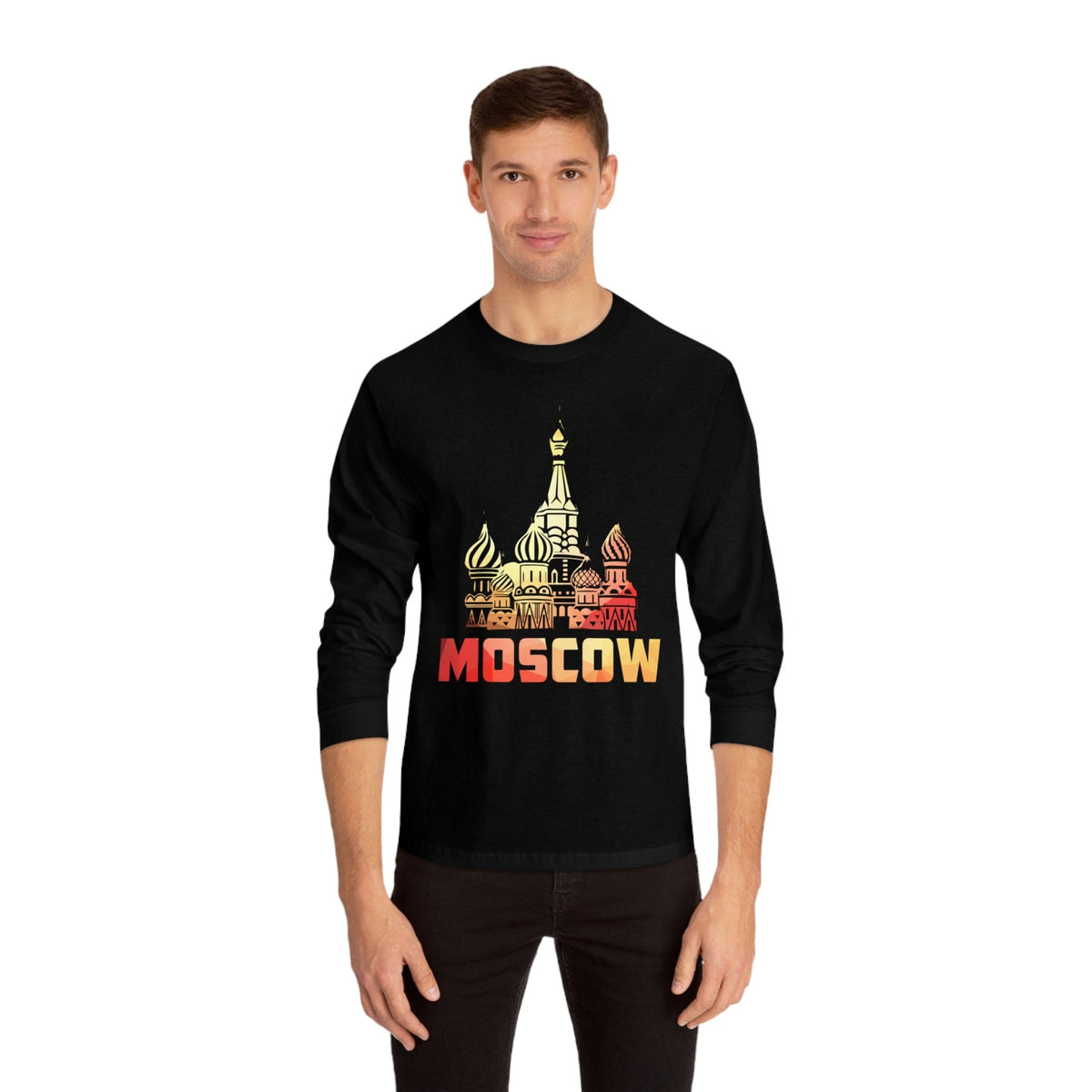 MOSCOW – Trendy Design, Premium Long Sleeve Tee