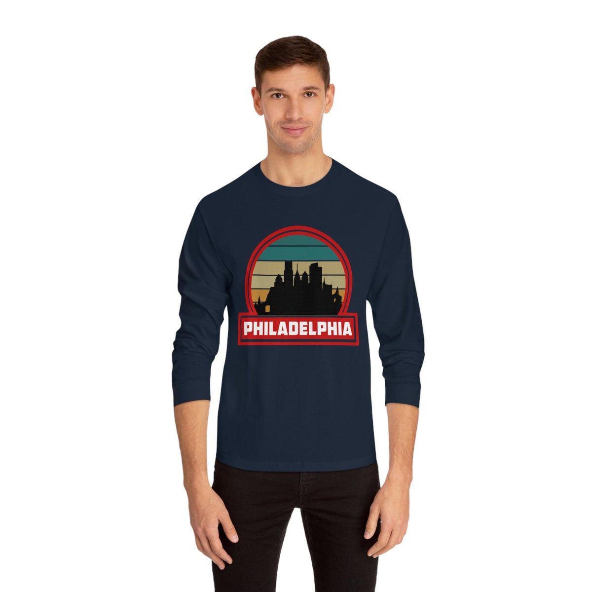 PHILADELPHIA – Trendy Design, Premium Long Sleeve Tee