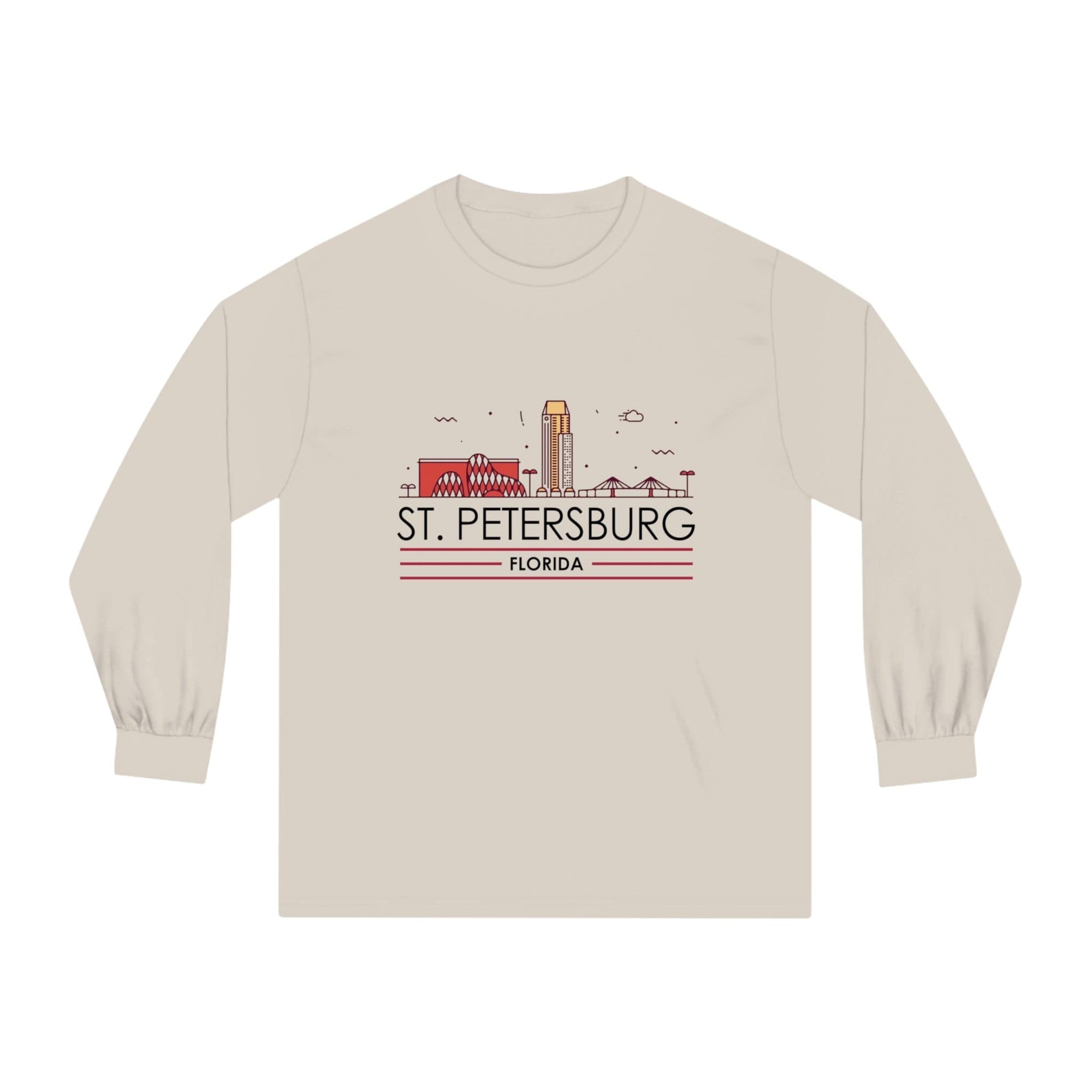 ST. PETERSBURG – Trendy Design, Premium Long Sleeve Tee