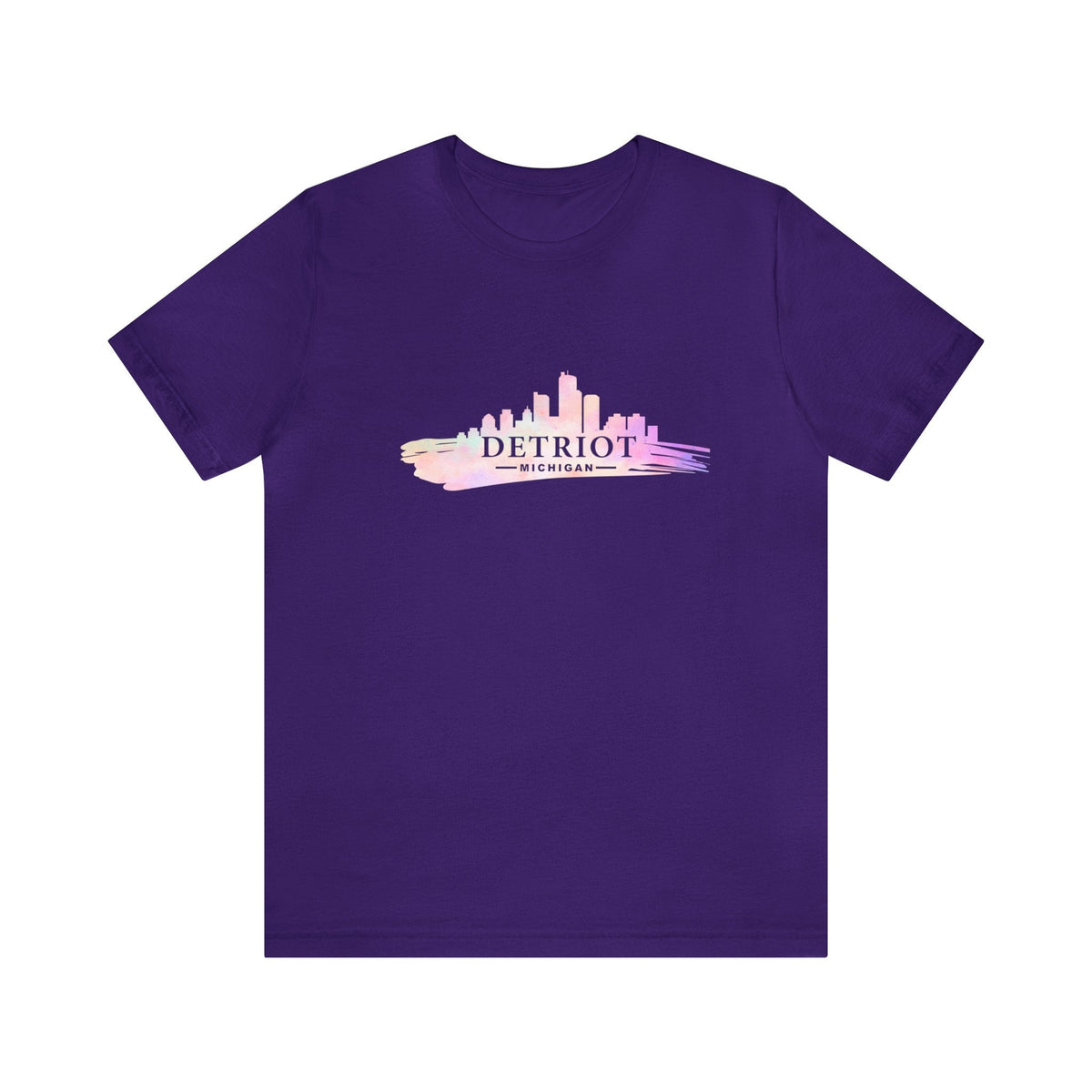 Detroit Skyline - Short Sleeve Tee