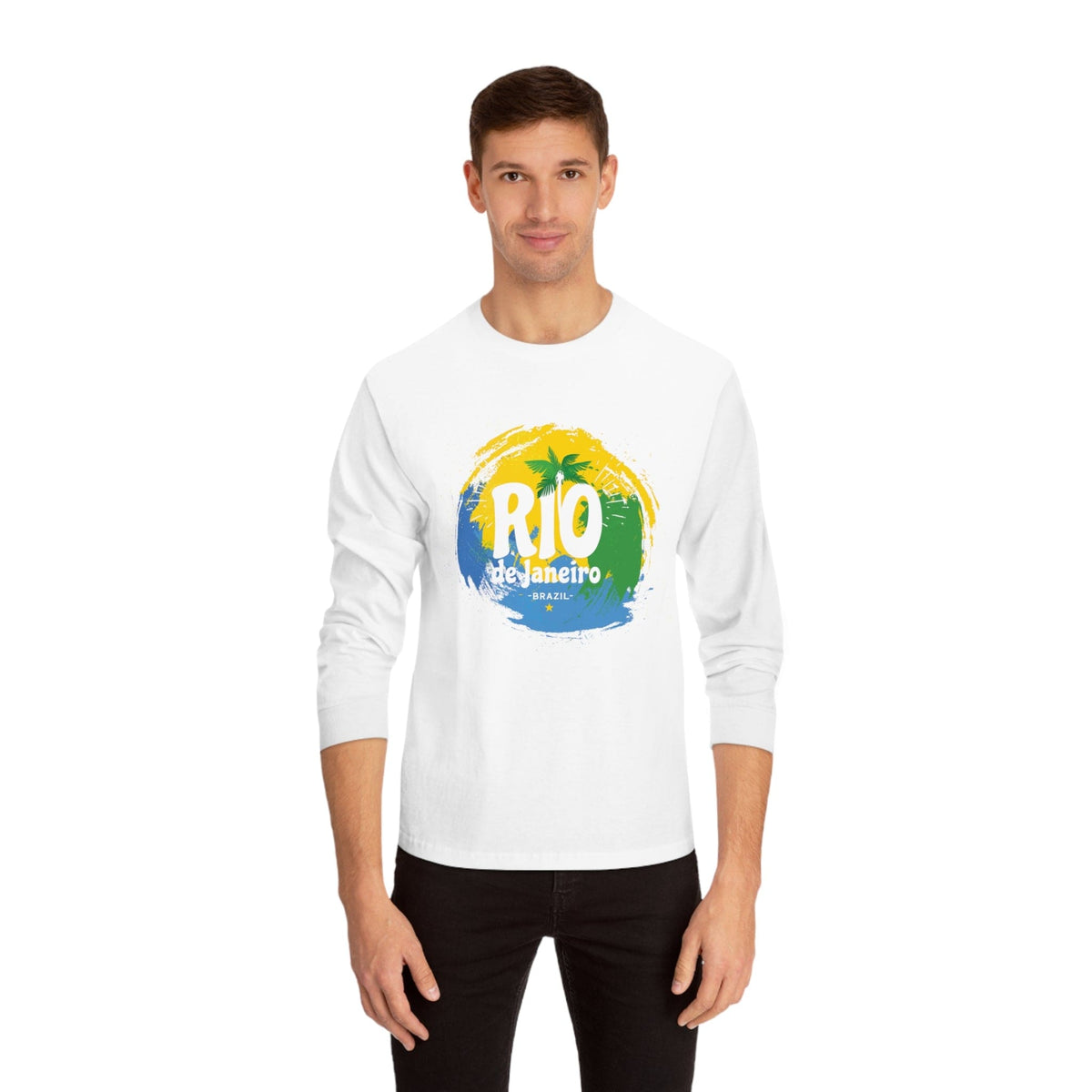 RIO de JANEIRO – Trendy Design, Premium Long Sleeve Tee