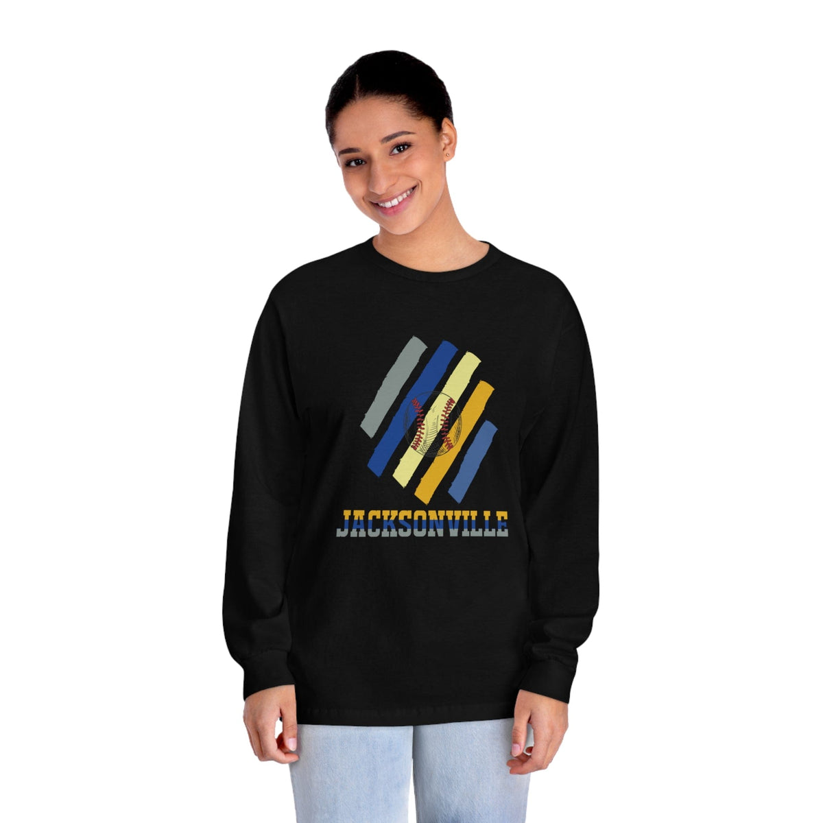 JACKSONVILLE – Trendy Design, Premium Long Sleeve Tee