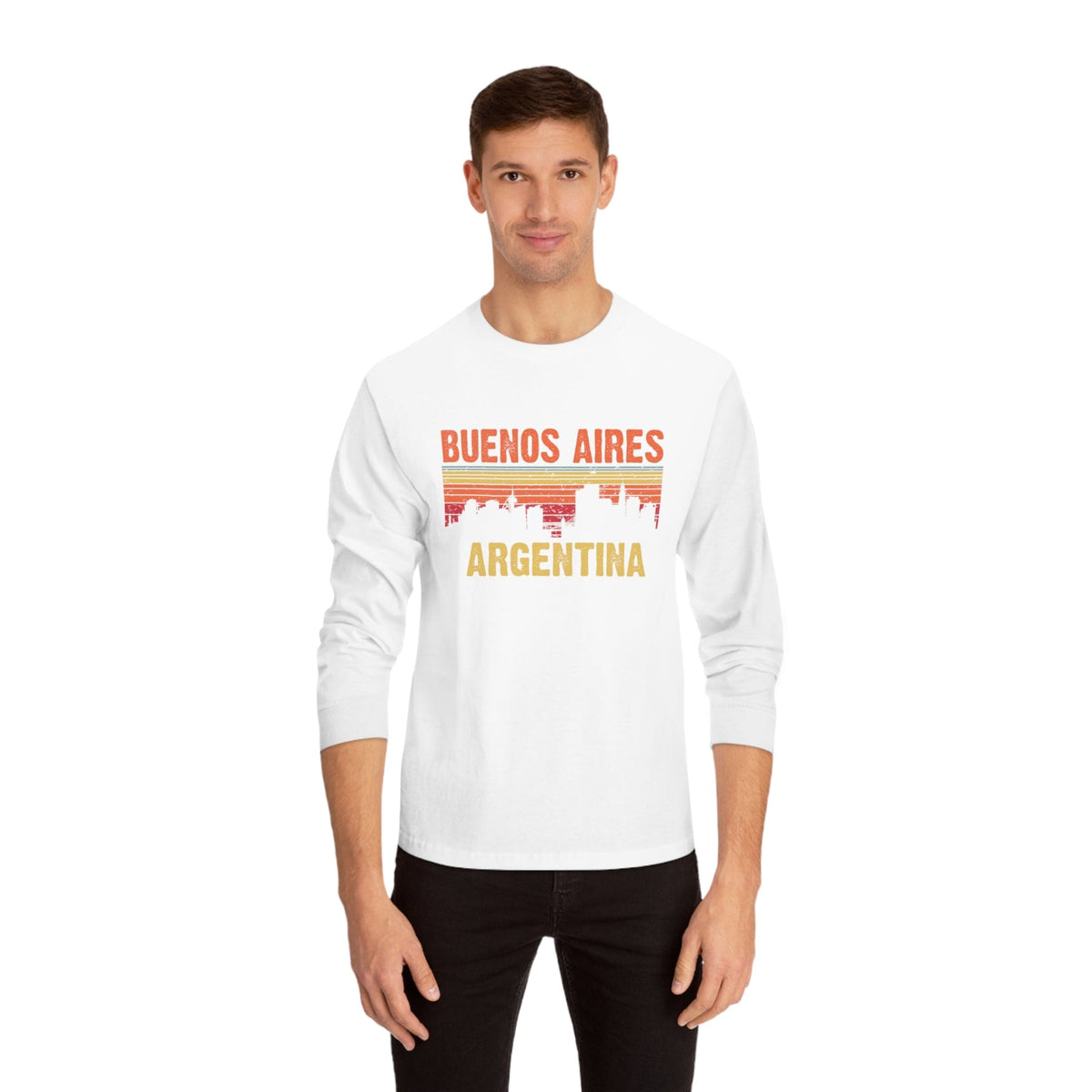 Buenos Aires Nightscape - Long Sleeve Tee