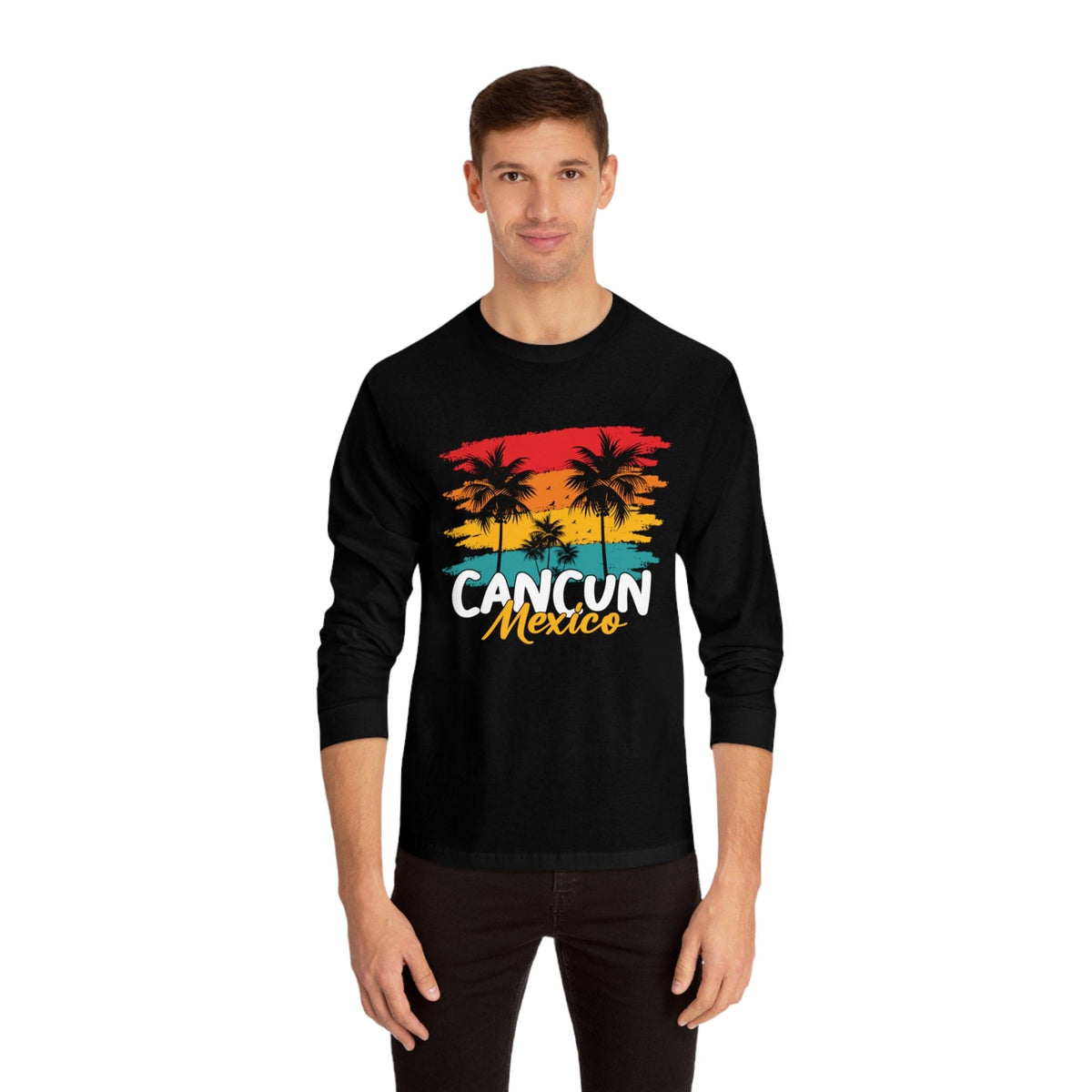 CANCUN – Trendy Design, Premium Long Sleeve Tee