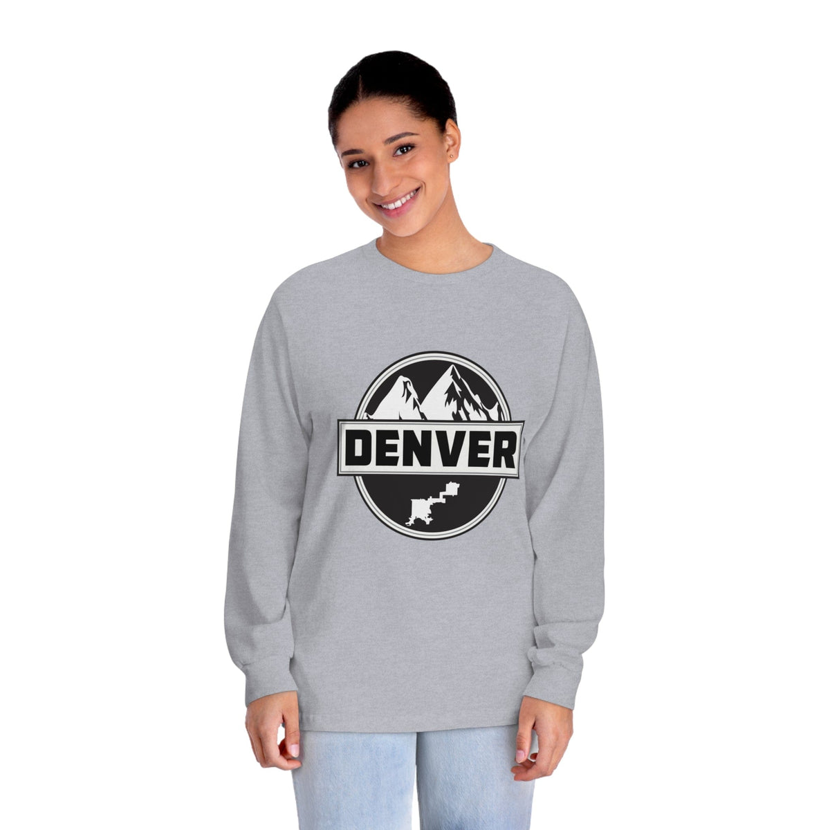 DENVER – Trendy Design, Premium Long Sleeve Tee