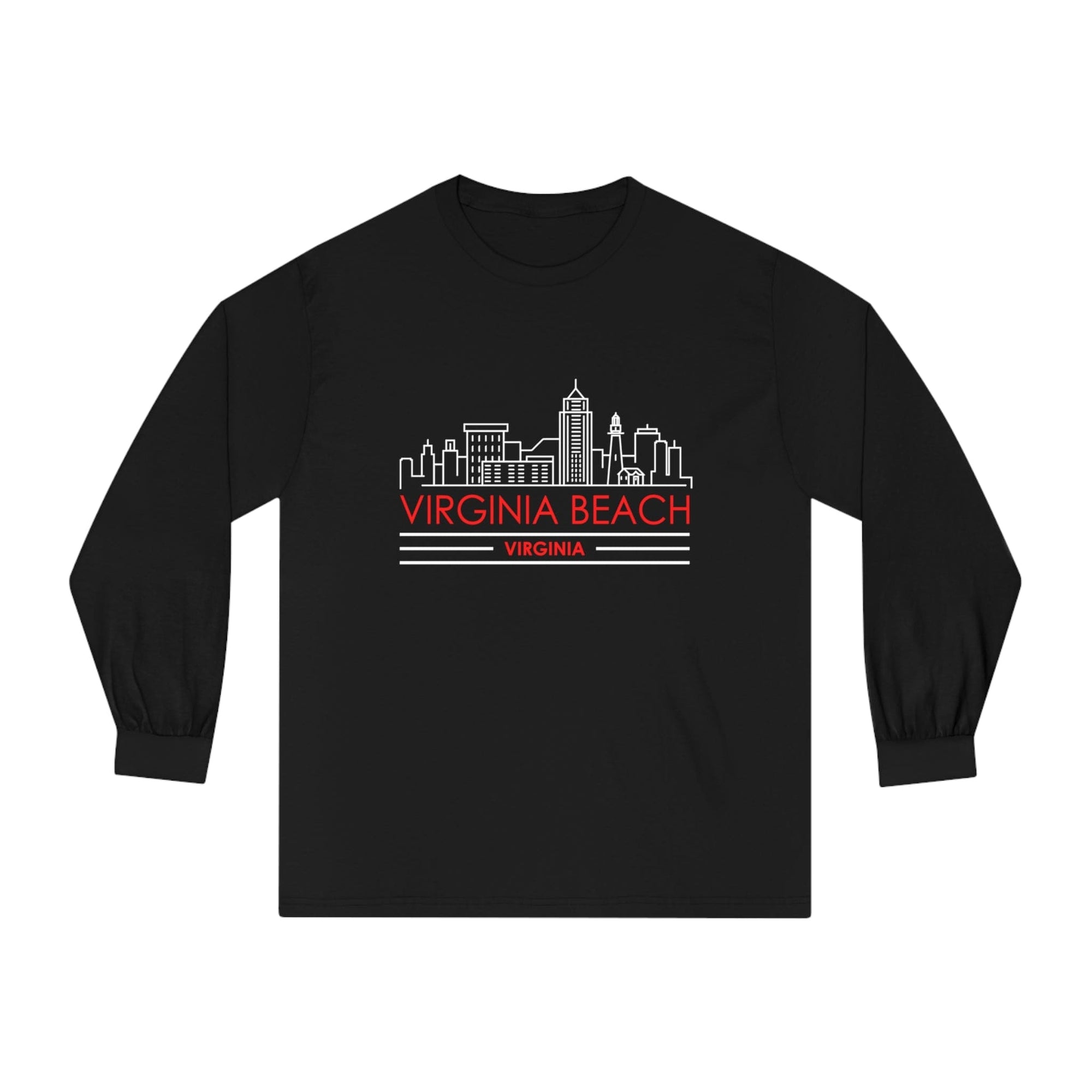 VIRGINIA BEACH – Trendy Design, Premium Long Sleeve Tee