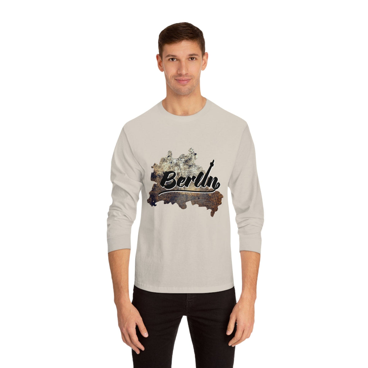 BERLIN – Trendy Design, Premium Long Sleeve Tee