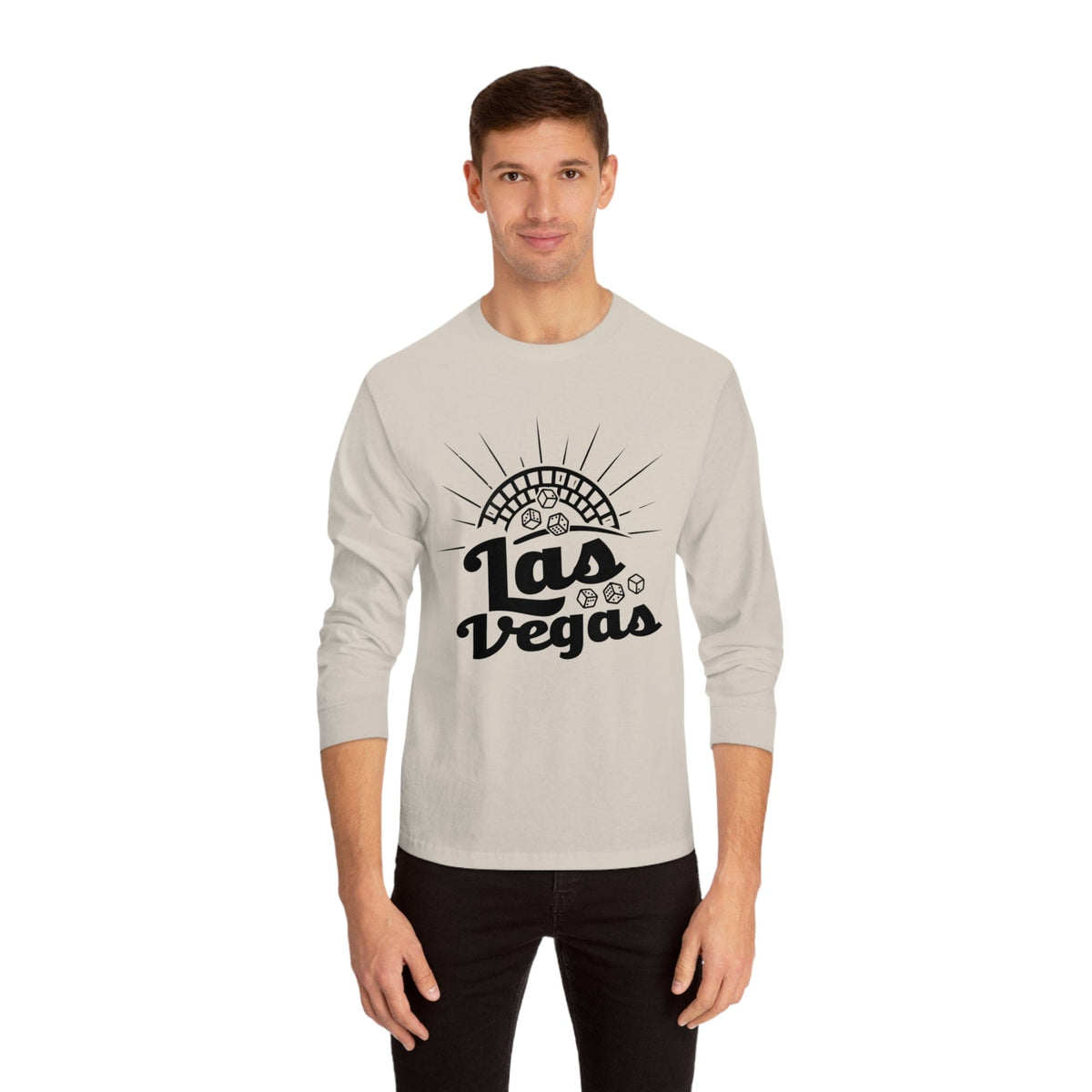 LAS VEGAS – Trendy Design, Premium Long Sleeve Tee