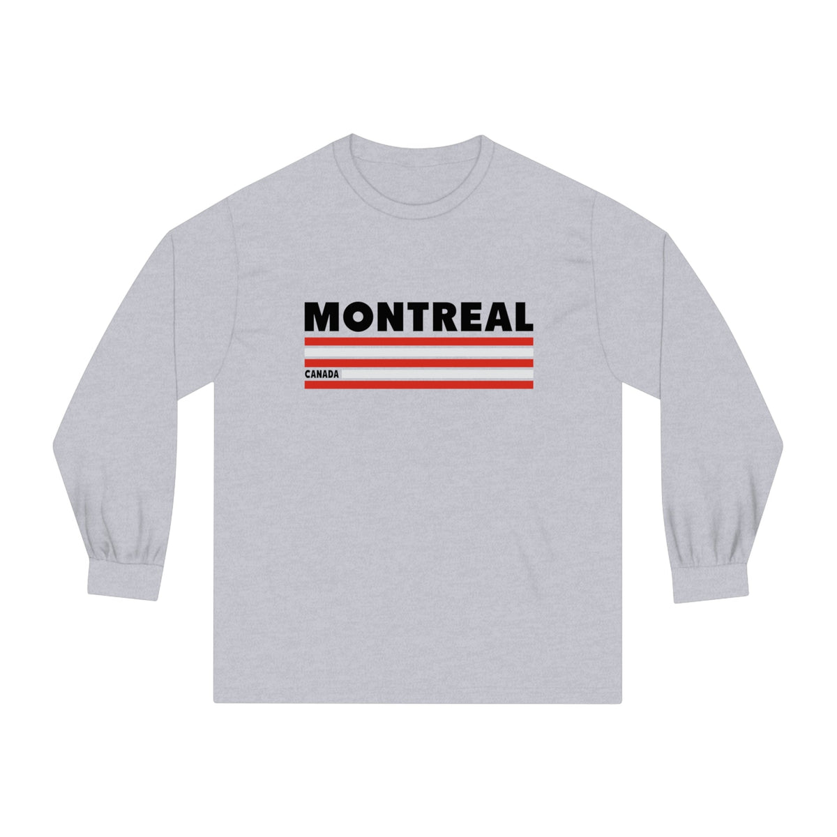 MONTREAL – Trendy Design, Premium Long Sleeve Tee