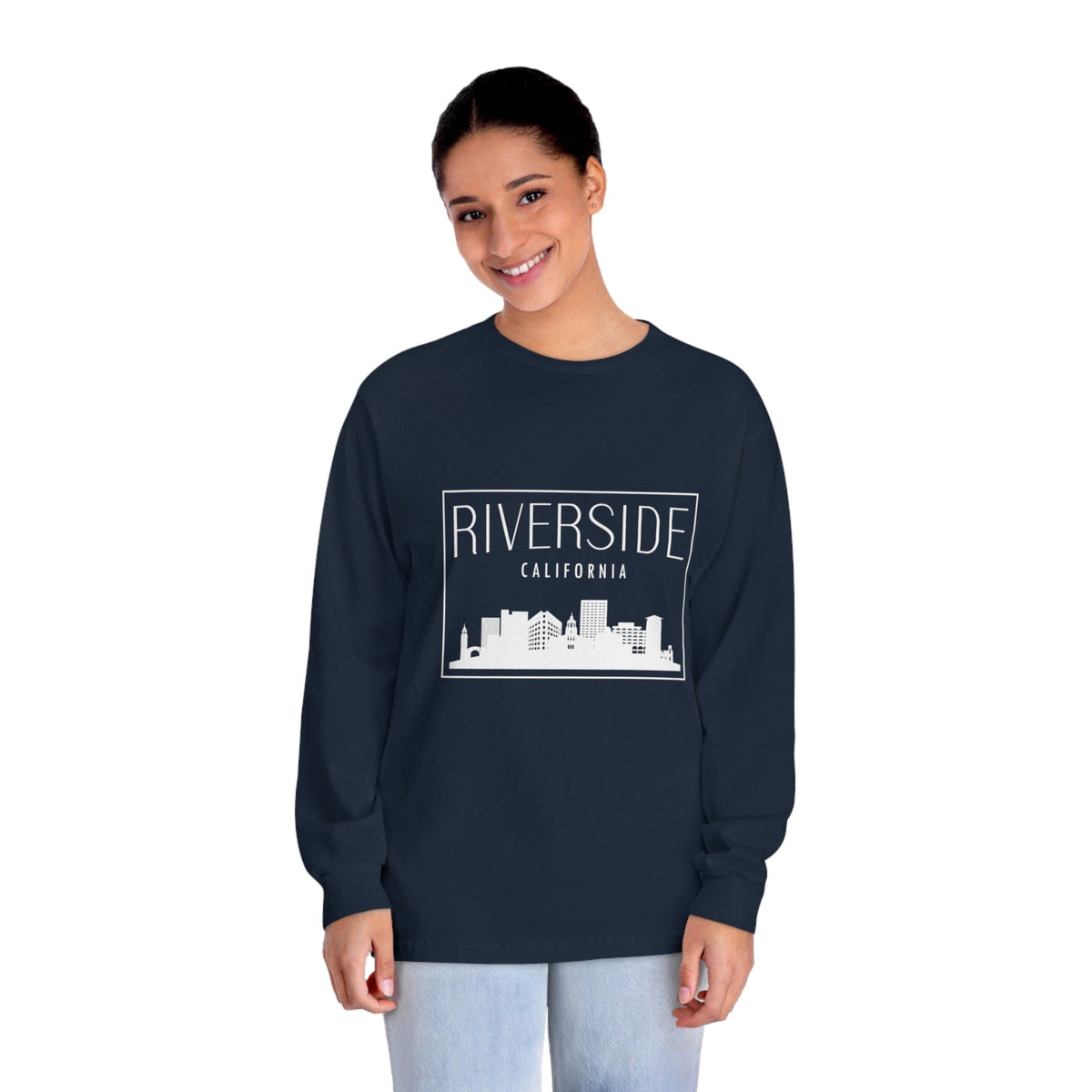 RIVERSIDE – Trendy Design, Premium Long Sleeve Tee
