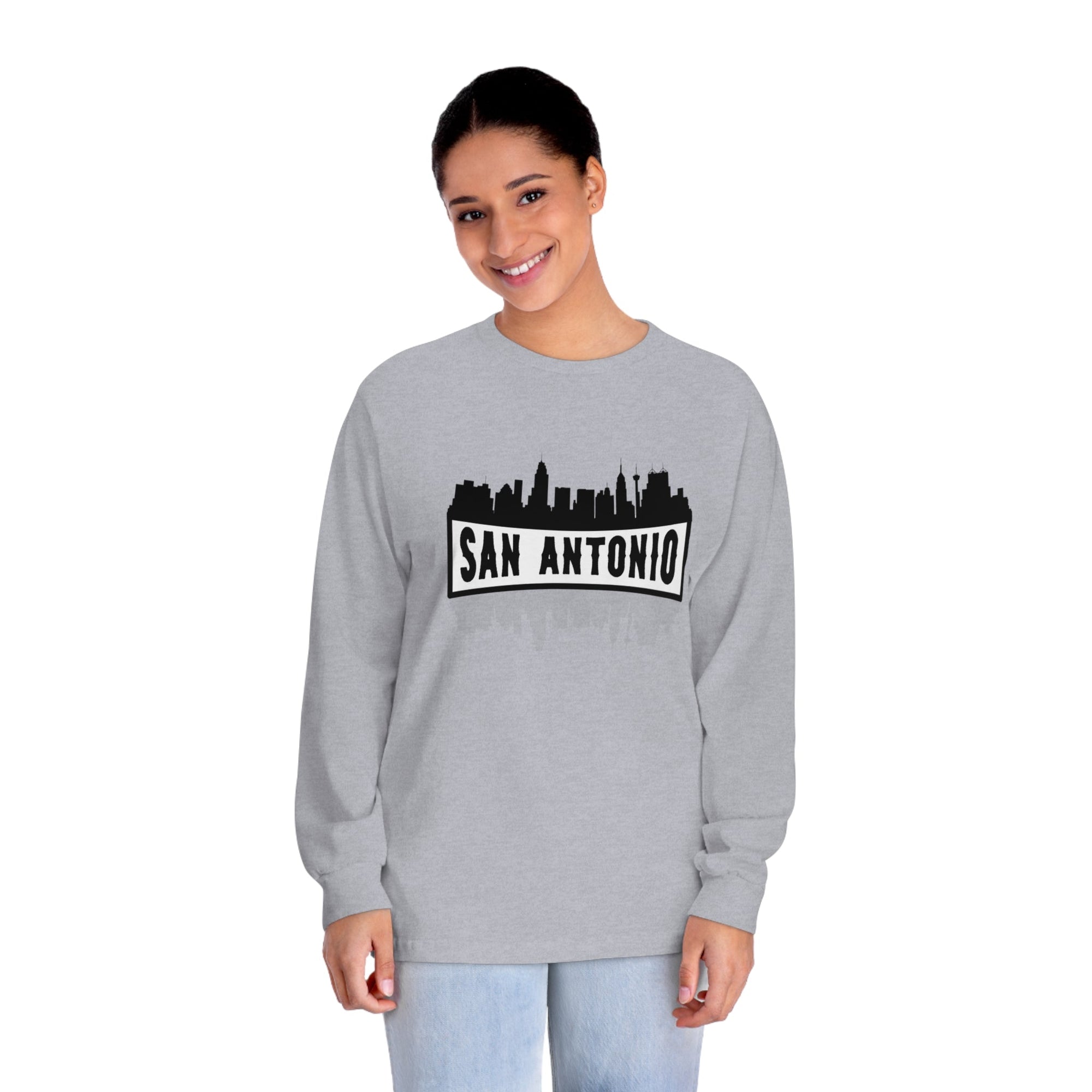 SAN ANTONIO – Trendy Design, Premium Long Sleeve Tee