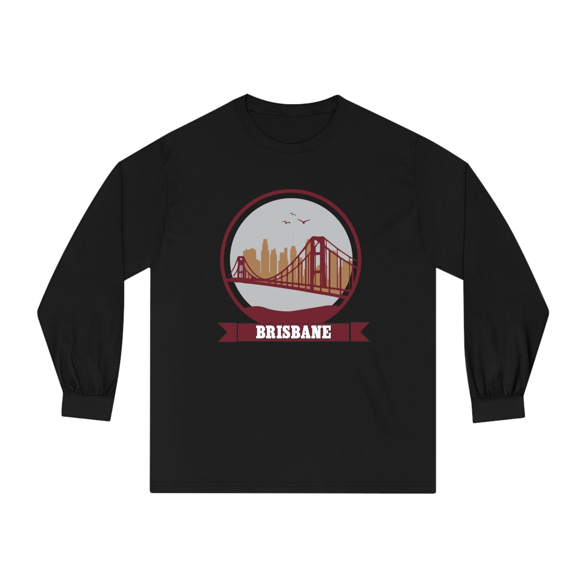 BRISBANE – Trendy Design, Premium Long Sleeve Tee