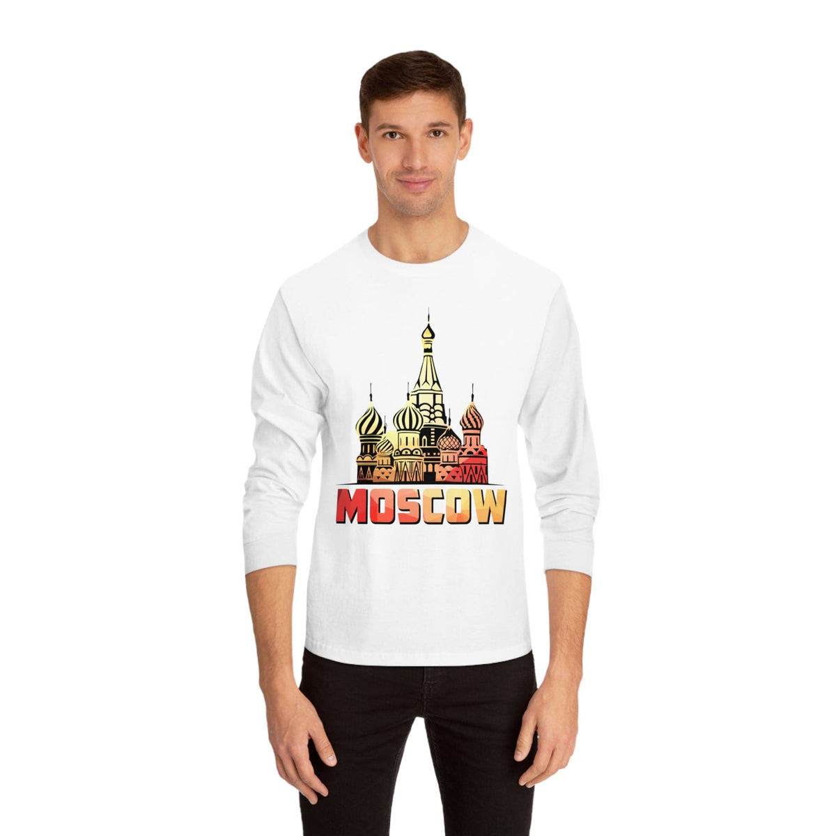 MOSCOW – Trendy Design, Premium Long Sleeve Tee