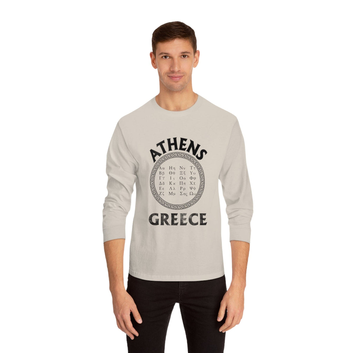 ATHENS – Trendy Design, Premium Long Sleeve Tee
