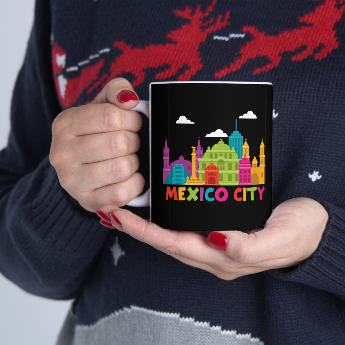MEXICO CITY - Awesome Ceramic Mug, Exclusive Design