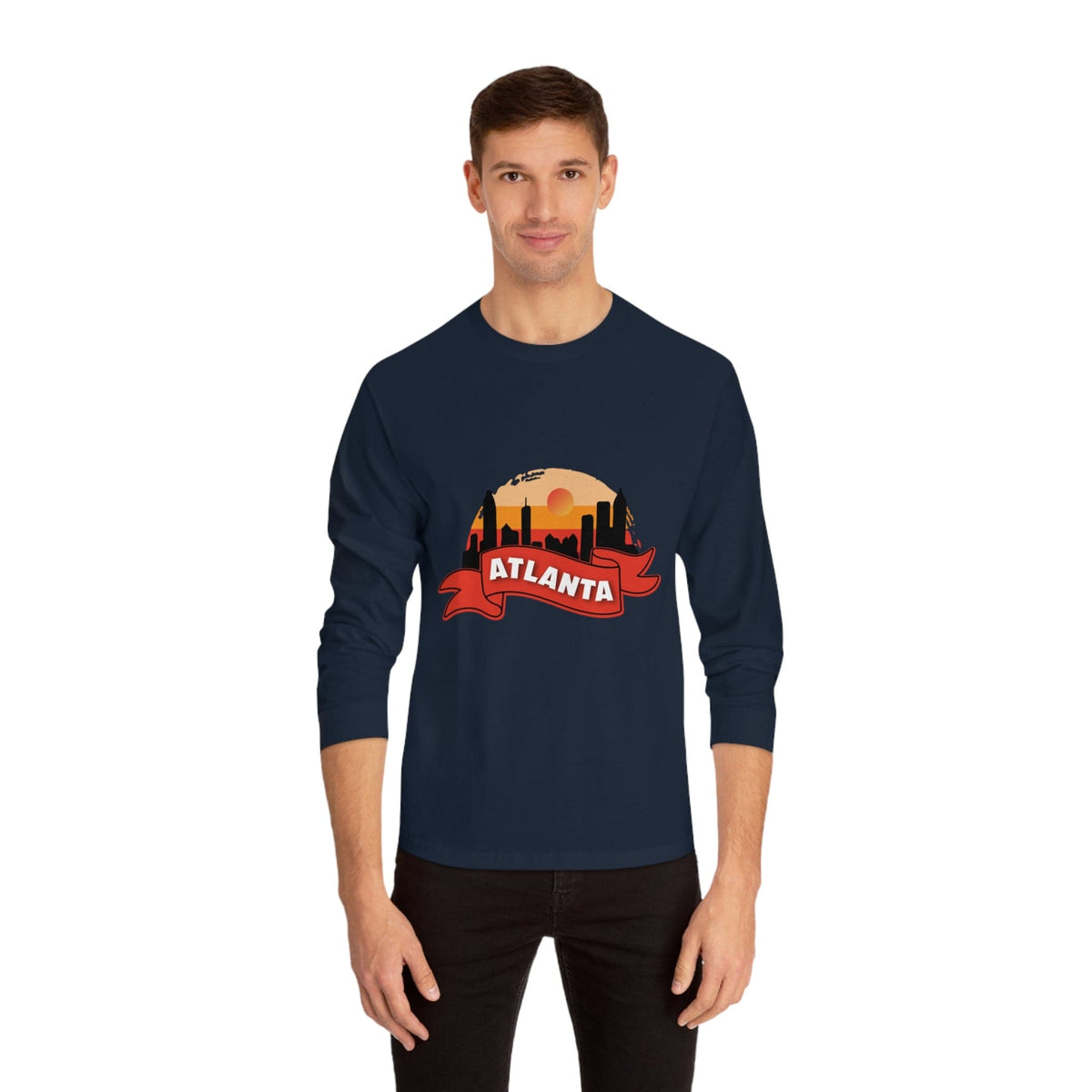 ATLANTA – Trendy Design, Premium Long Sleeve Tee