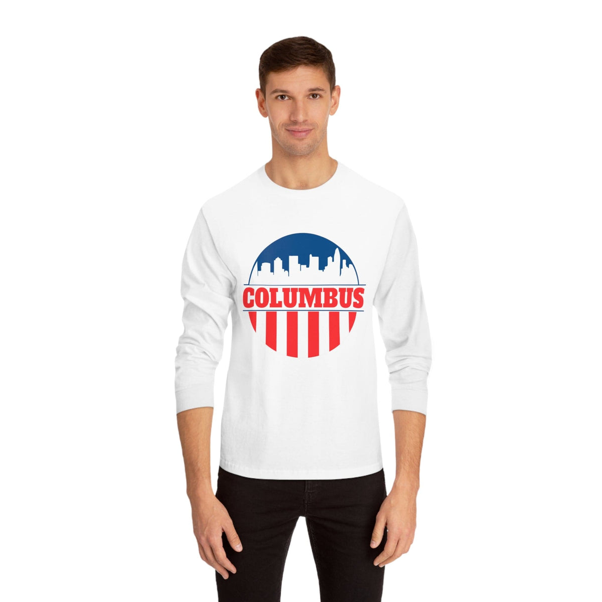 COLUMBUS – Trendy Design, Premium Long Sleeve Tee
