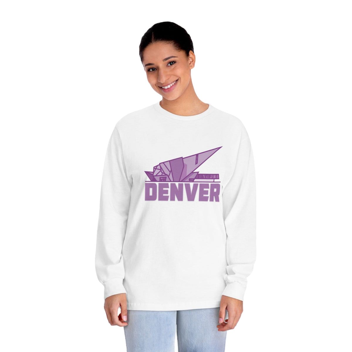 DENVER – Trendy Design, Premium Long Sleeve Tee