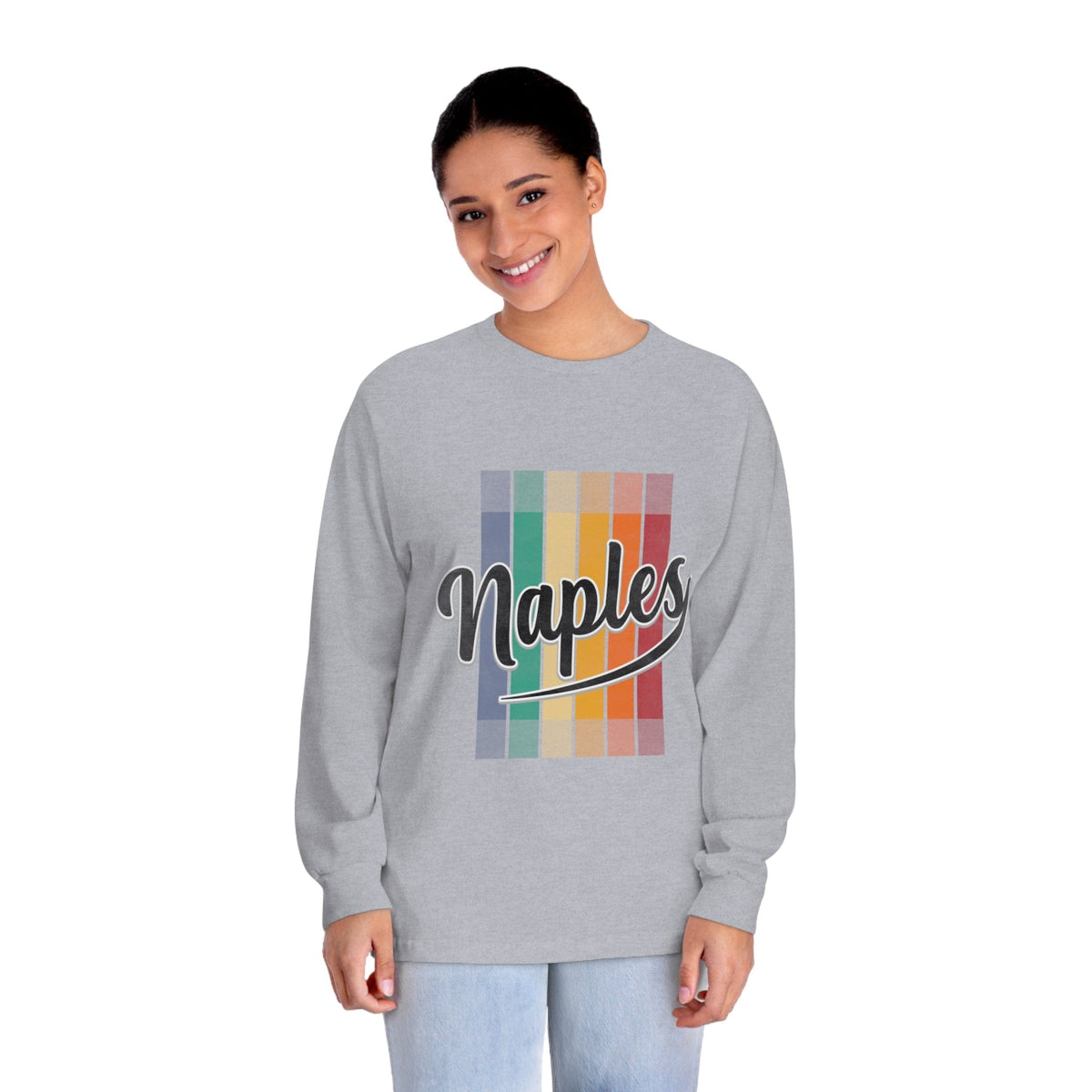 NAPLES – Trendy Design, Premium Long Sleeve Tee