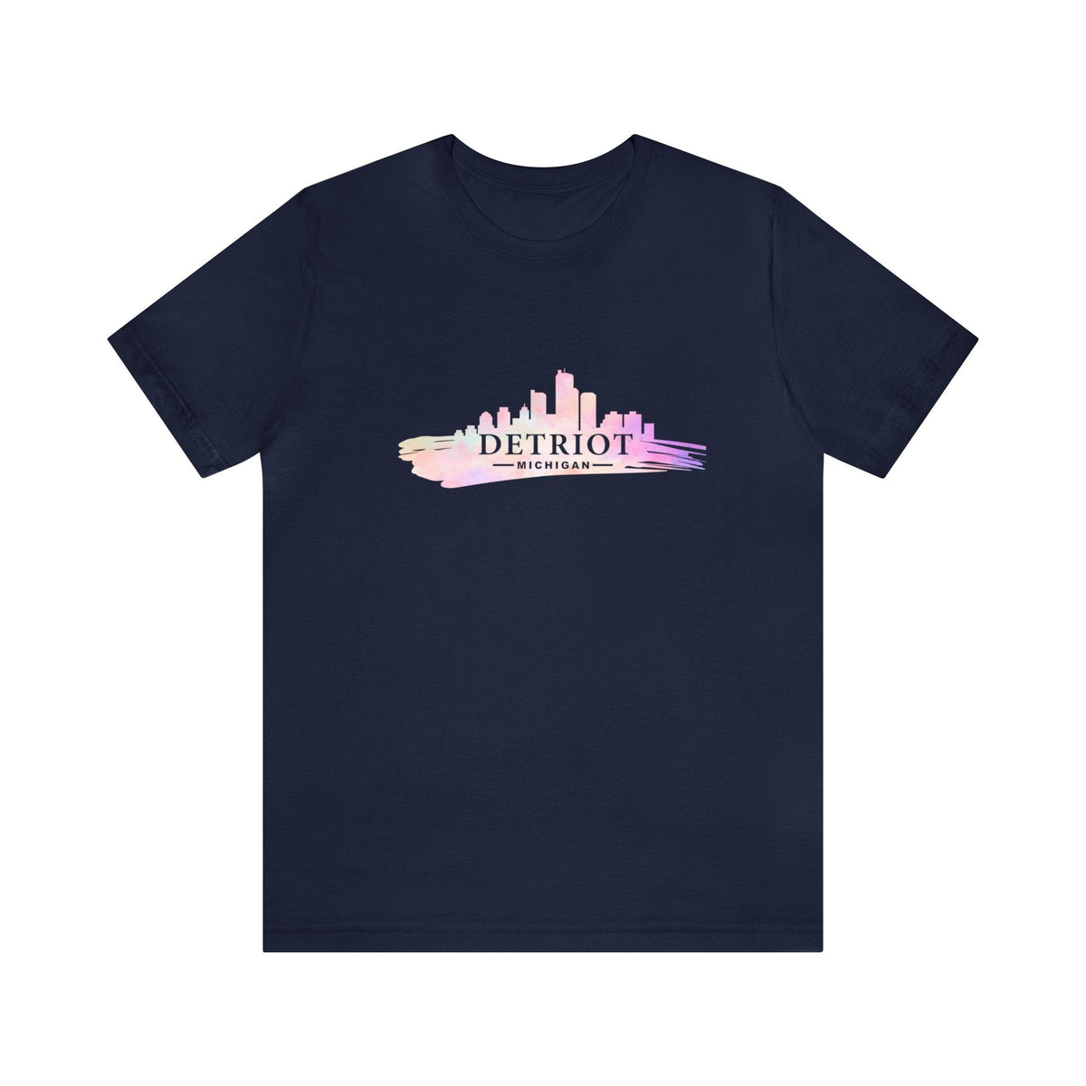 Detroit Skyline - Short Sleeve Tee