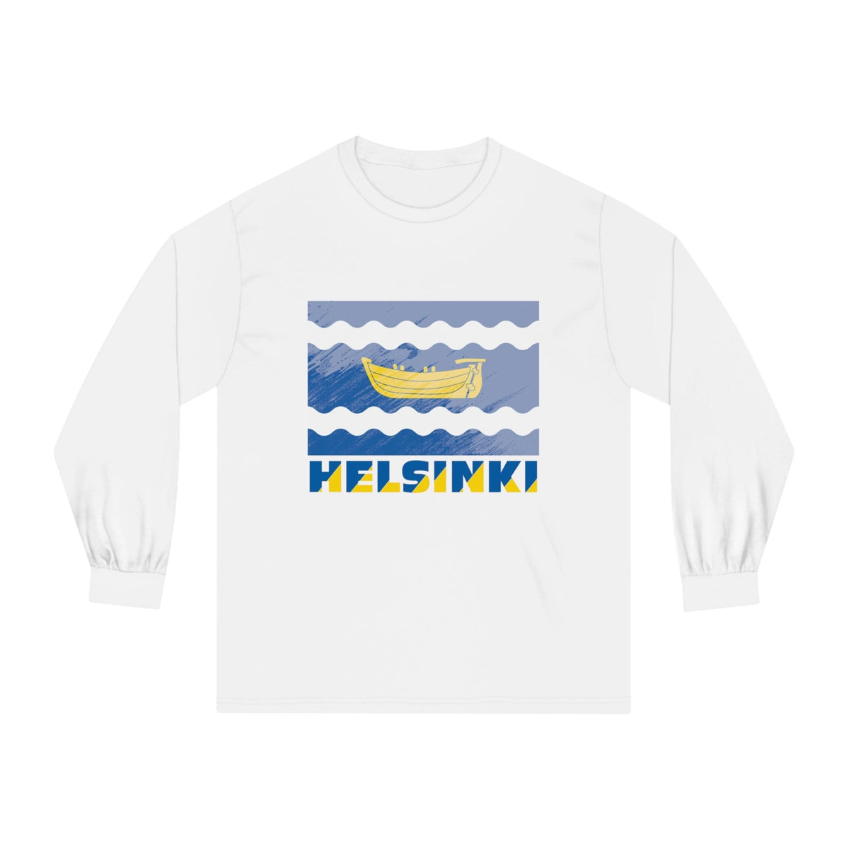 HELSINKI – Trendy Design, Premium Long Sleeve Tee