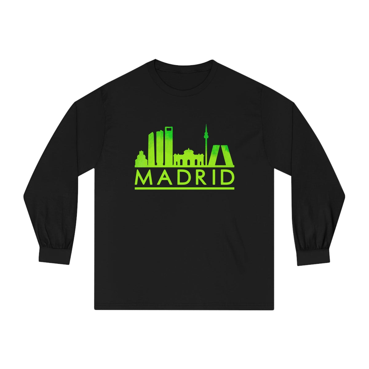 MADRID – Trendy Design, Premium Long Sleeve Tee