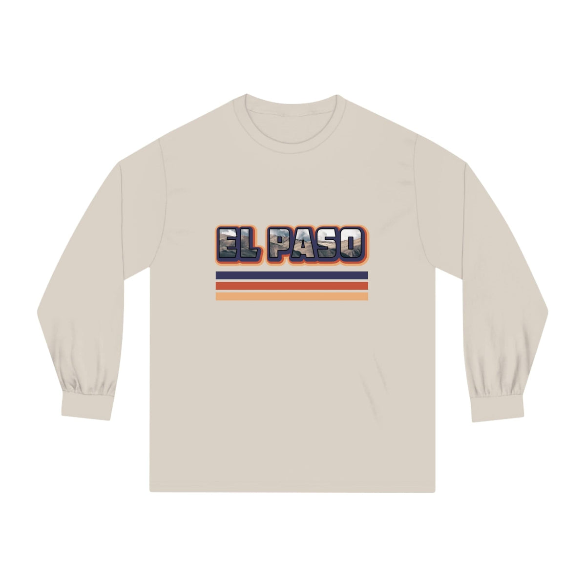 EL PASO – Trendy Design, Premium Long Sleeve Tee