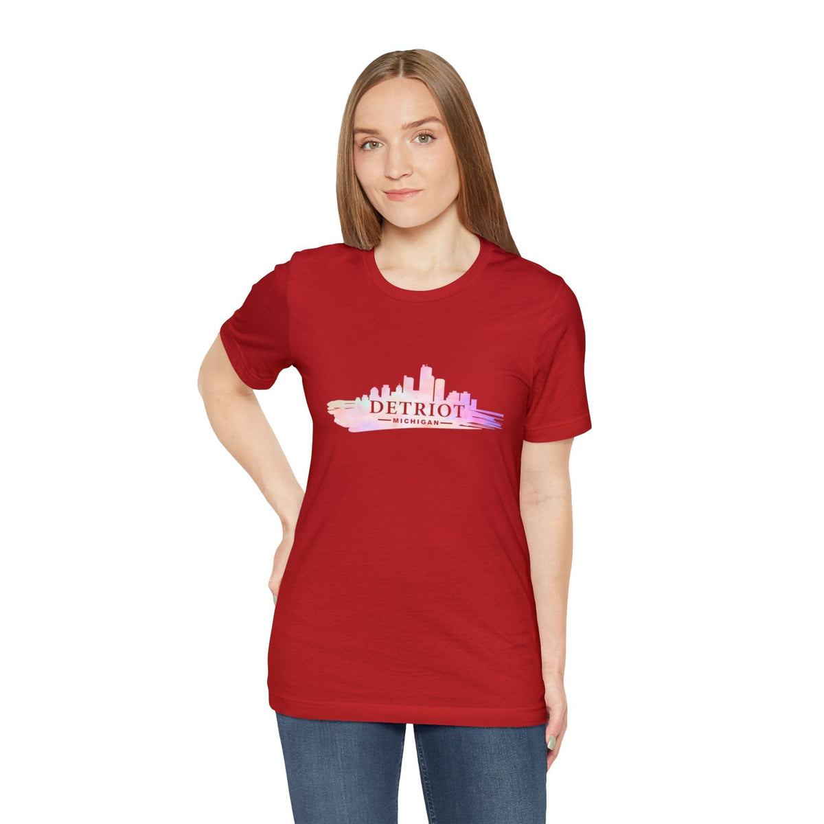 Detroit Skyline - Short Sleeve Tee