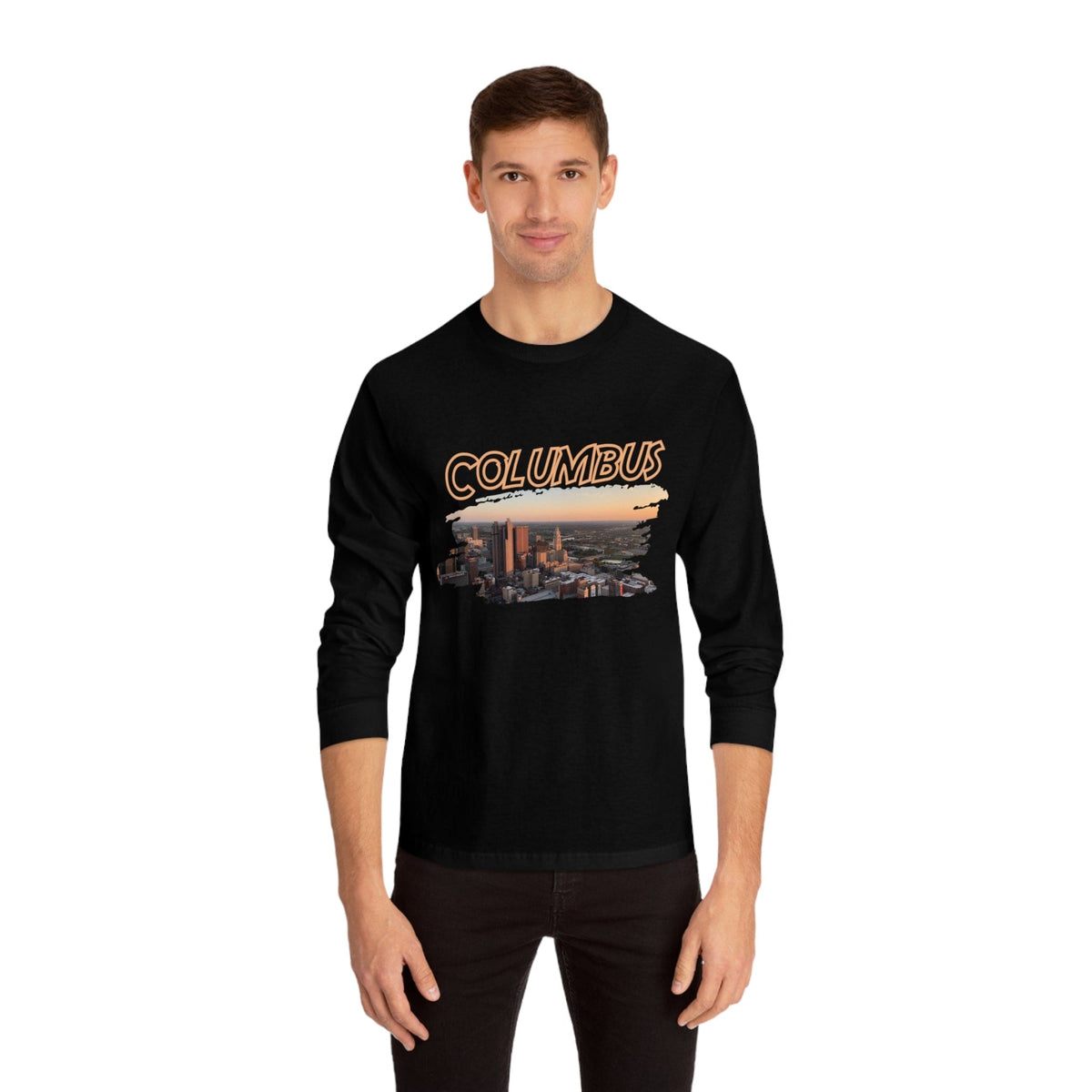 COLUMBUS – Trendy Design, Premium Long Sleeve Tee