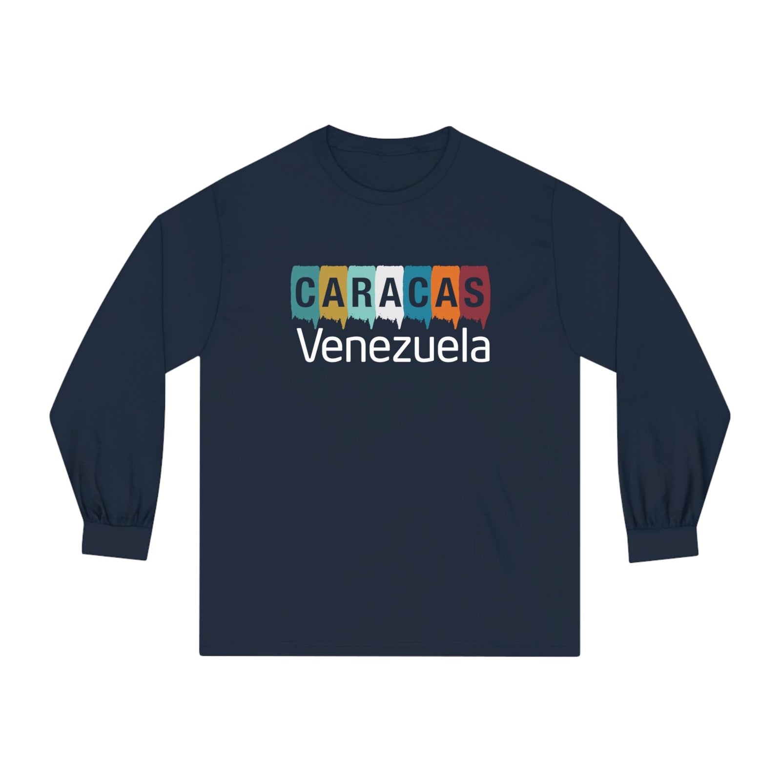 CARACAS – Trendy Design, Premium Long Sleeve Tee