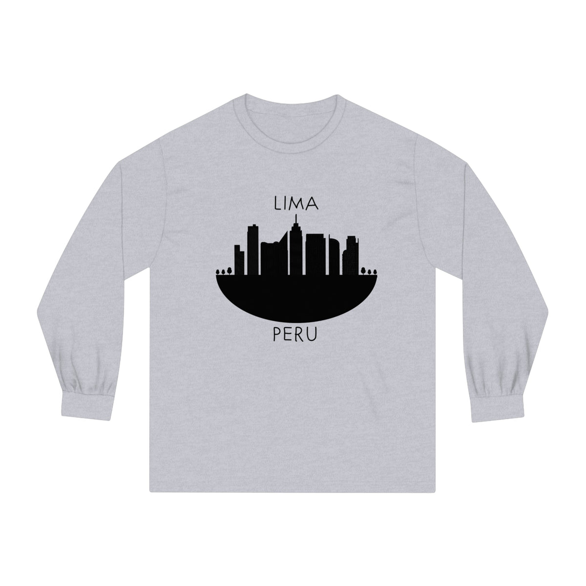 LIMA – Trendy Design, Premium Long Sleeve Tee